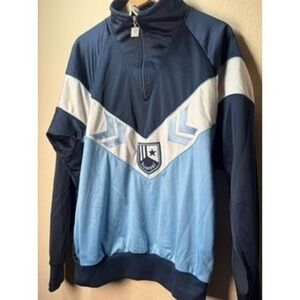 Hummel Vintage 90s Quarter‎ Zip Pullover Sweatshirt Jacket - Mens